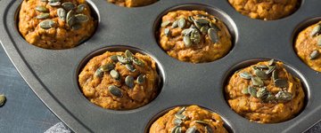 Pumpkin Pie Oat Muffins