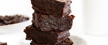 sugar free fudgy Avocado Brownies