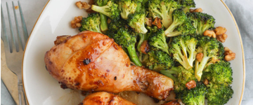 One-Pan Chicken and Broccoli.