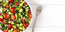 Simple Tomato Cucumber Salad