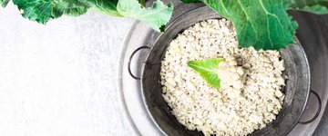 Low-carb cauliflower rice