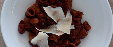 Pasta with Lima Beans & Red Wine