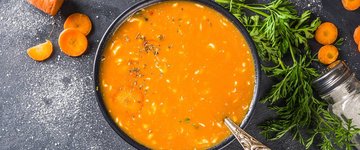 Super Simple Ginger Carrot Soup