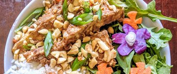 Peanut Butter Tofu Bowl