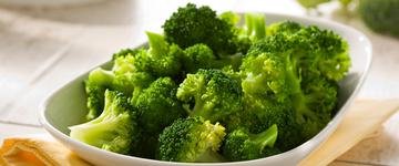 Seasoned Steamed Broccoli