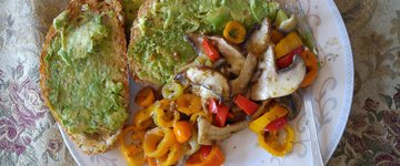 Greek Feta Mushroom & Sweet Pepper Stir-Fry