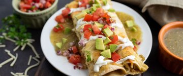 Salsa Verde Chicken Tostadas
