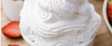 Sugar Free Whipped cream