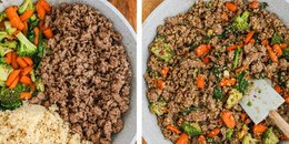 Ground Beef And Broccoli w/Quinoa