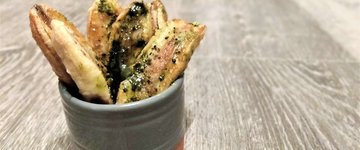 Baked Plantains with Matcha