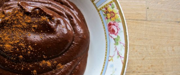 Black Bean Chocolate Pudding
