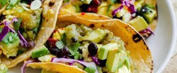 Vegetarian Breakfast Tacos