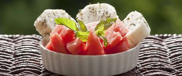 Spiced Halloumi and Watermelon Skewers