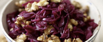 Beet Salad with Prunes and Walnuts