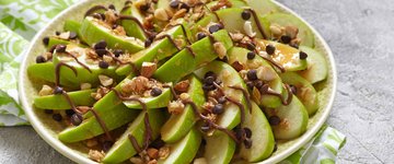 Samoa Caramel Apple Nachos