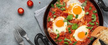 Southwestern Poached Eggs