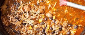 Slow Cooker Chicken Taco Chili