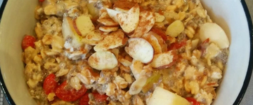 Apple Cinnamon Protein Overnight Oats ( Copy )