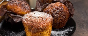 Yam, Oat & Cacao Nib Muffins