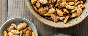 Curry Roasted Pumpkin Seeds