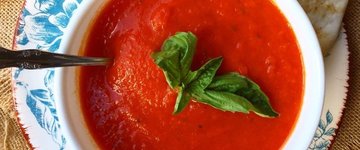 Roasted Red Pepper and Tomato Soup