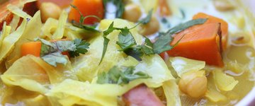 Curried Cabbage Soup