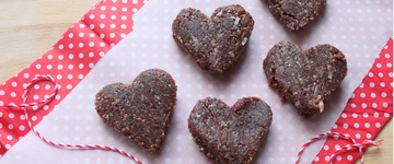 Valentine's Almond Date Bars