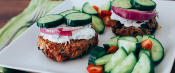Mediterranean Turkey Burgers