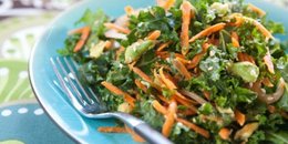 Baby spinach, Carrot & Avocado Salad (Low FODMAP)