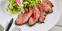 Steak Salad with Lemon Walnut Vinaigrette