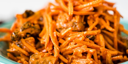 Turmeric-Curried Golden Carrot Slaw