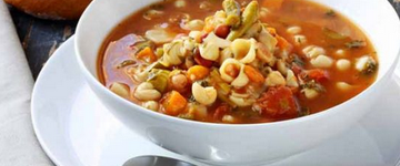 Halibut Minestrone