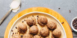 Coconut Cacao Tahini Bites