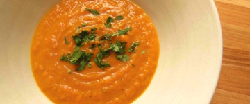 Curried Coconut Carrot Soup