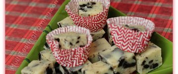 White Chocolate Oreo Fudge