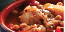 Chicken Tagine with Fennel and Chickpeas