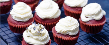 Keto Red Velvet Cupcakes