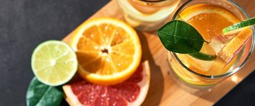 Triple Citrus Kombucha Fizz