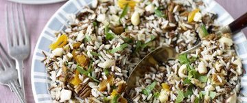 Wild rice salad