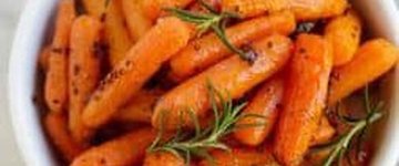Maple Dijon Roasted Carrots