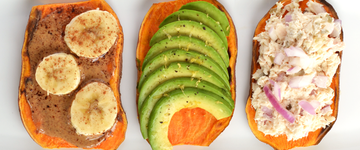 Sweet Potato Toast with Almond Butter & Banana
