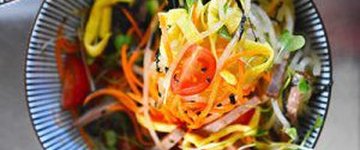 Paleo Hiyashi Chūka (Cold “Ramen” Salad)