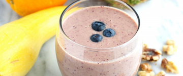 Pineapple Blueberry Squash Smoothie