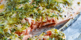Cilantro and Lime Salmon
