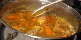 Slow Cooker Chicken Artichoke Soup