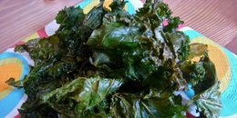 Salt and Vinegar Kale Chips