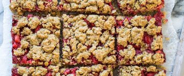 Strawberry Crumb Bars