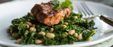 Greens and Beans with Rosemary and Thyme