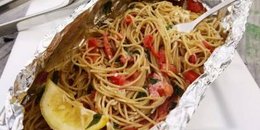 Grilled Pasta Packets