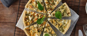 Paleo Broccoli Quiche with Bacon